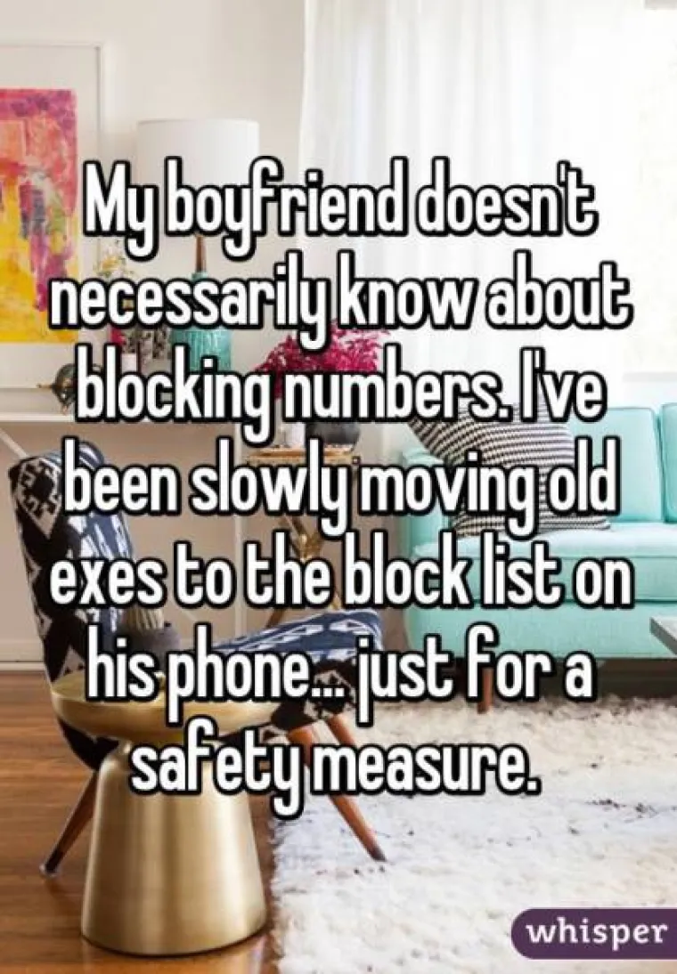 Polako dečku blokiram pozive na mobitelu pa sam mu blokirala sve biv&scaron;e cure... za svaki slučaj.