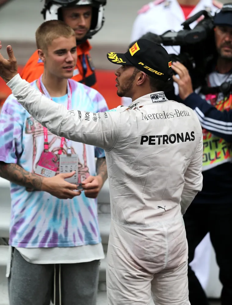 Justin Bieber s Lewisom Hamiltonom proslavio pobjedu u Monaku