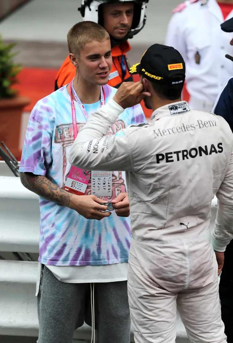 Justin Bieber s Lewisom Hamiltonom proslavio pobjedu u Monaku