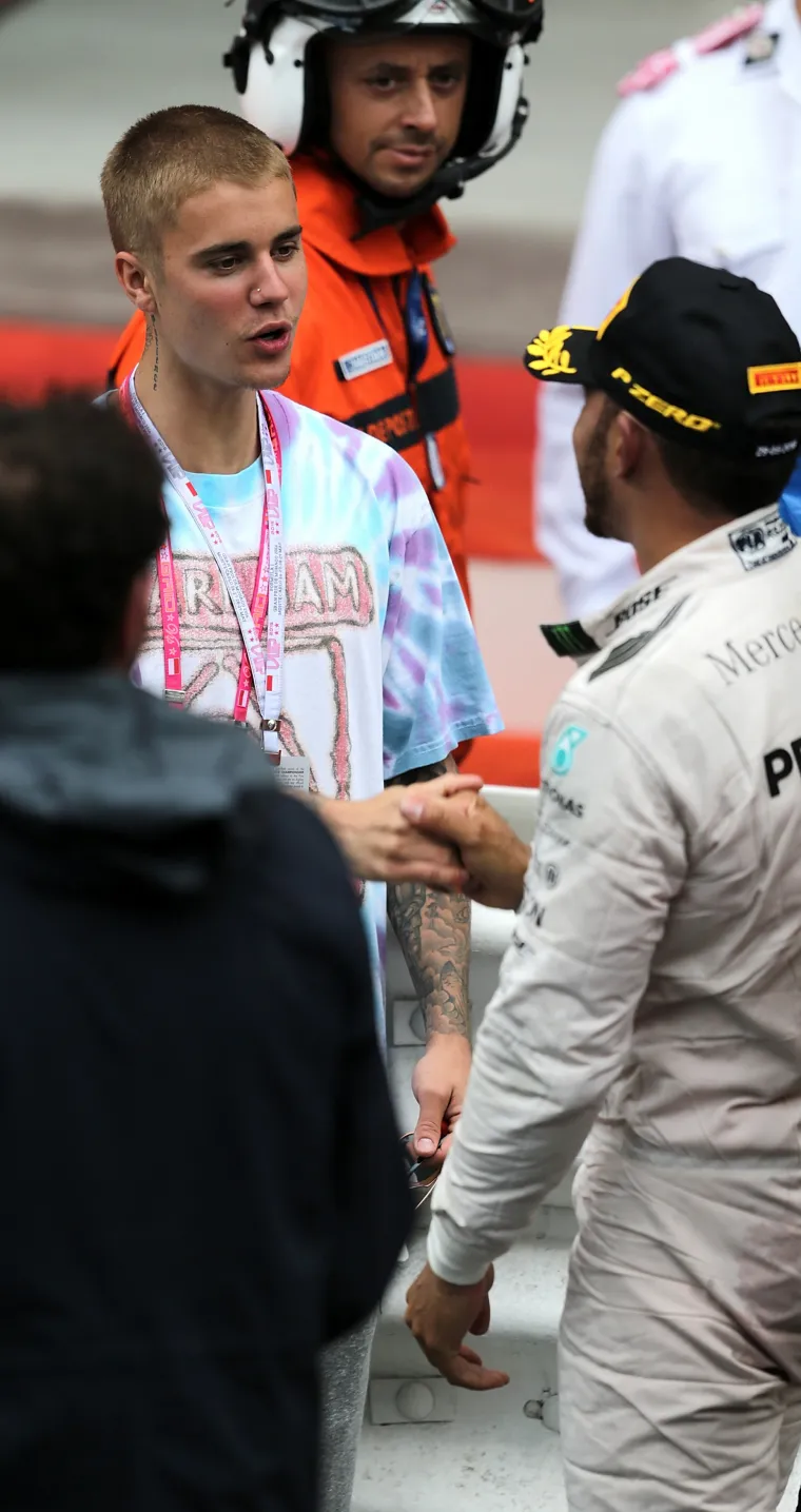 Justin Bieber s Lewisom Hamiltonom proslavio pobjedu u Monaku