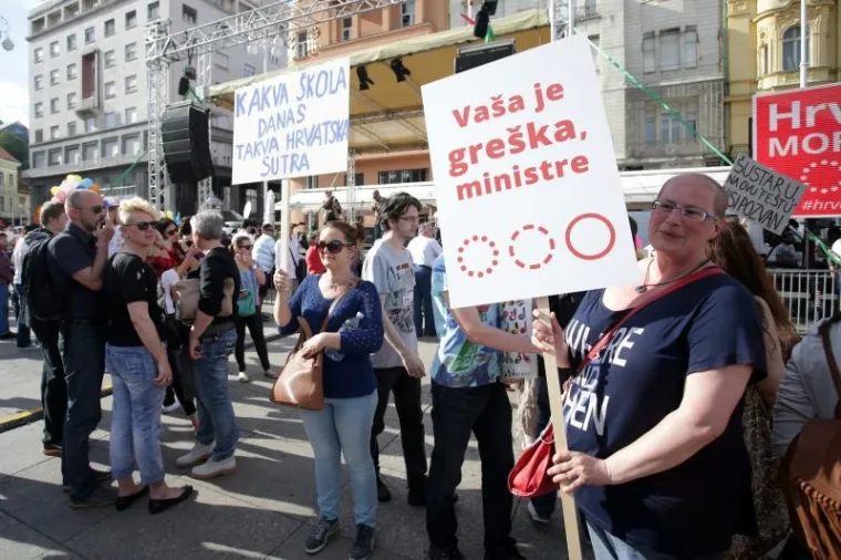 TISUĆE U ZAGREBU USTALE ZA KURIKULARNU REFORMU: 'Kakva &scaron;kola danas, takva struka sutra'