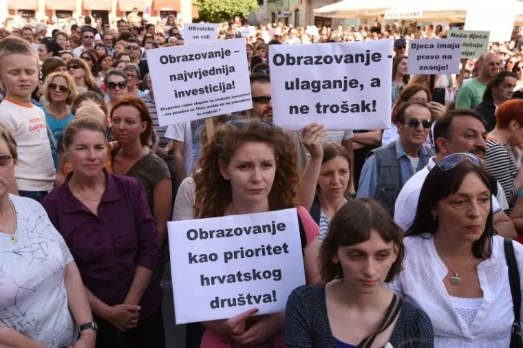 Prosvjed je održan jo&scaron; u Slavonskom Brodu, Virovitici, Križevcima, Varaždinu, Poreču, Puli, Zadru, Korčuli, Dubrovniku.