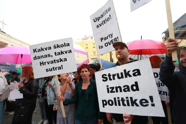 GRAĐANI PORUČILI DA 'HRVATSKA MOŽE BOLJE': Evo kako se prosvjedovalo u drugim gradovima