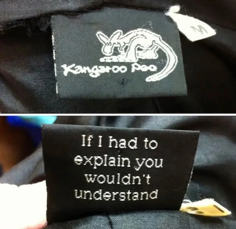 Da, ni mi ne shvaćamo