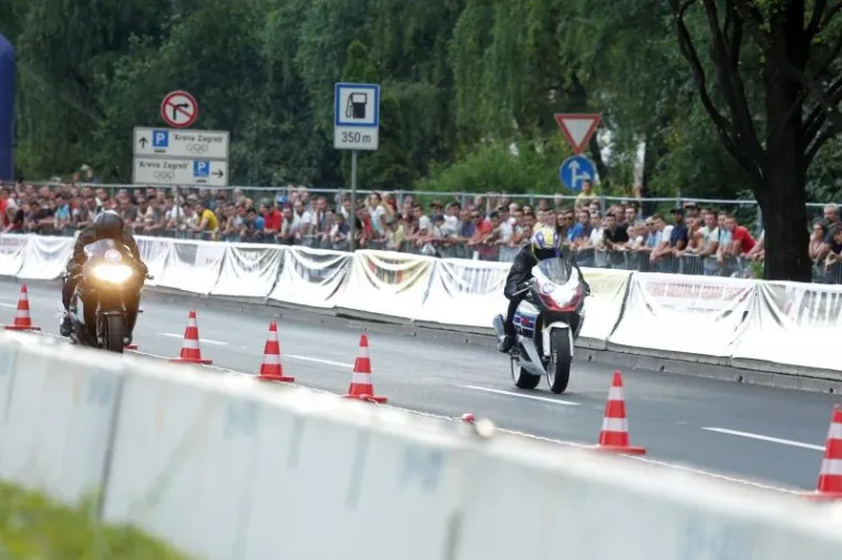 BRZI I ŽESTOKI: Novi Zagreb je podrhtavao od buke motora