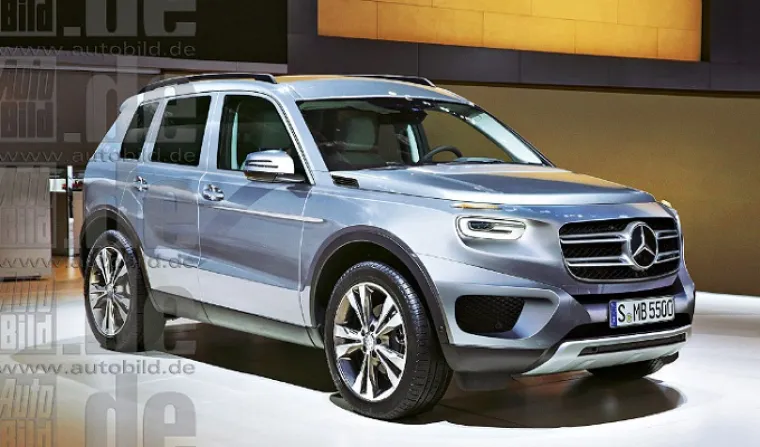 Mercedes GLB - Stiže u dvije verzije s pet i sedam sjedala. U ovoj potonjoj međuosovinski razmak bit će produljen za 120 mm.