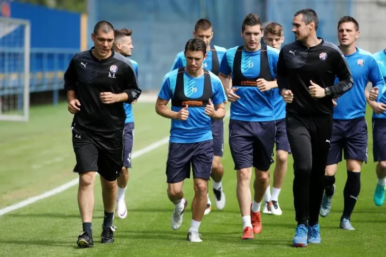 PRVA PROZIVKA DINAMA: Dinamovci odradili prvi trening na Hitrec - Kacijanu