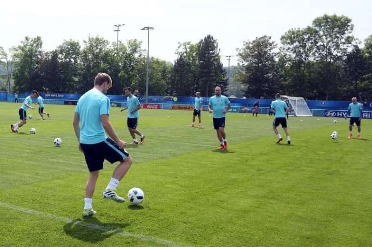 HRVATSKA U ČETVRTAK ODRADILA SAMO JEDAN TRENING: Vatreni odigrali trening utakmicu između sebe