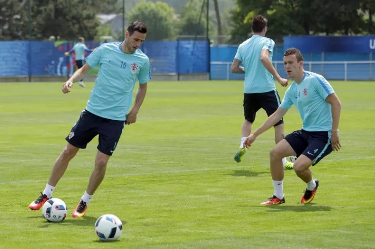 HRVATSKA U ČETVRTAK ODRADILA SAMO JEDAN TRENING: Vatreni odigrali trening utakmicu između sebe