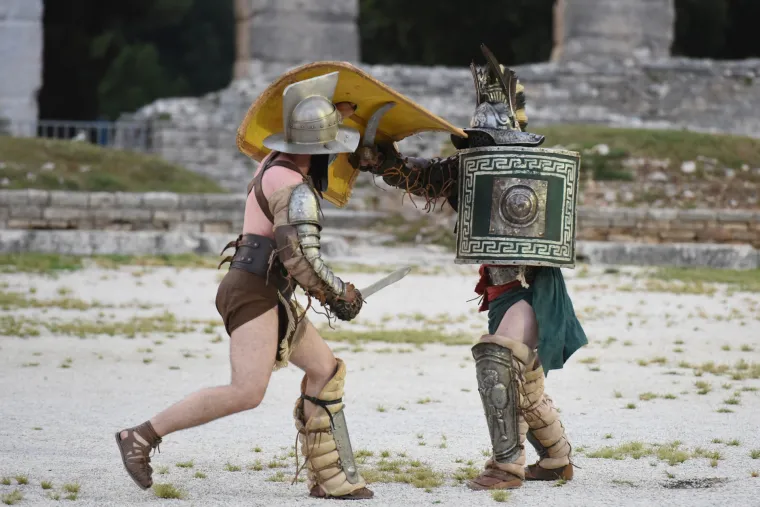 Borbe gladijatora u pulskoj Areni