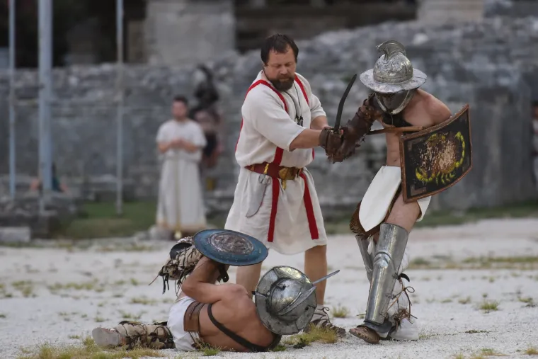 Borbe gladijatora u pulskoj Areni