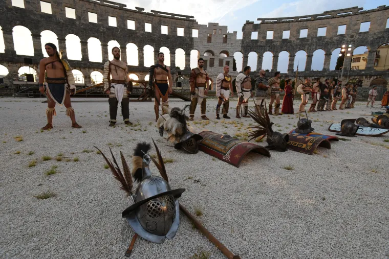 Borbe gladijatora u pulskoj Areni