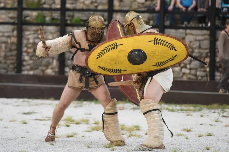 Borbe gladijatora u pulskoj Areni