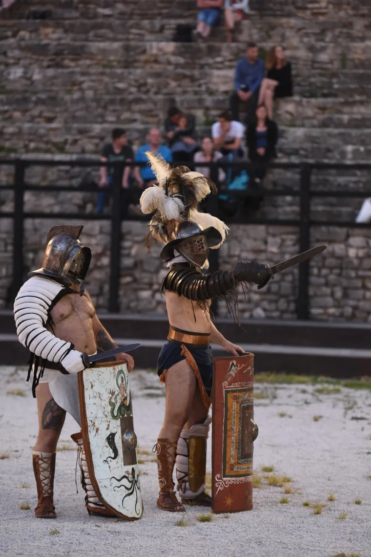 Borbe gladijatora u pulskoj Areni
