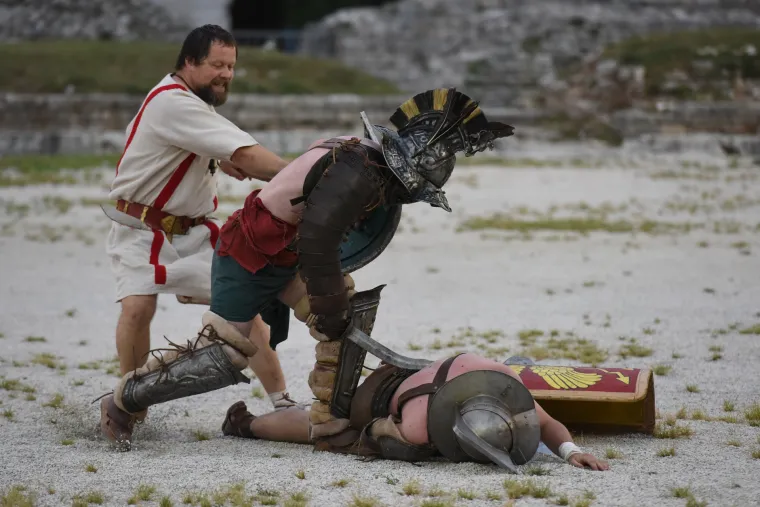 Borbe gladijatora u pulskoj Areni