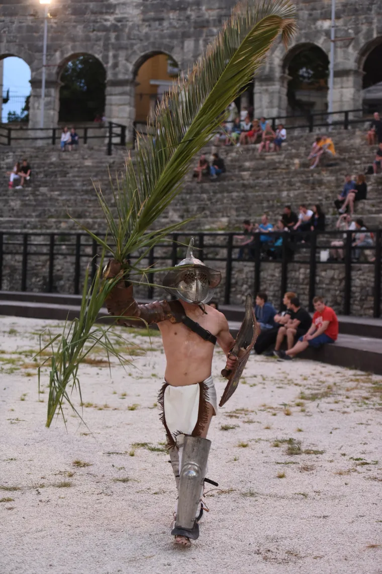 Borbe gladijatora u pulskoj Areni