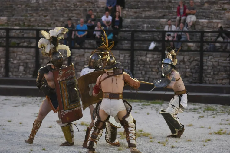 Borbe gladijatora u pulskoj Areni