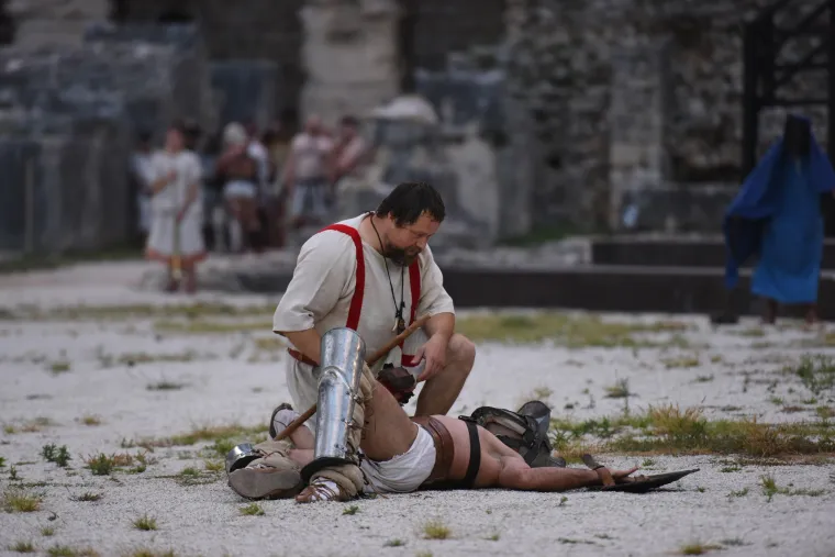 Borbe gladijatora u pulskoj Areni