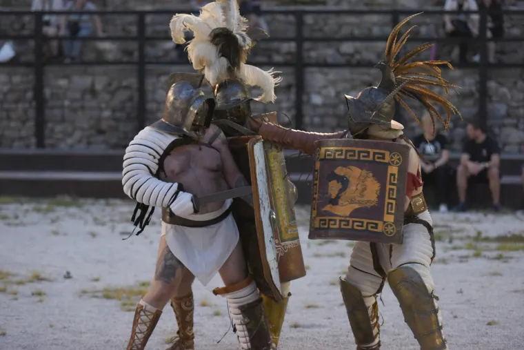 Borbe gladijatora u pulskoj Areni