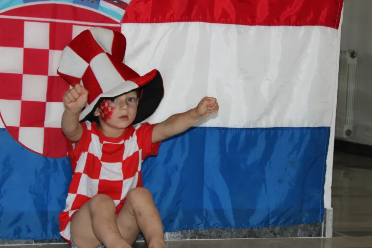 Vatreni navijač Mateo.