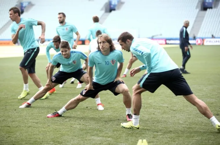 Trening je predvodio kapetan Darijo Srna.