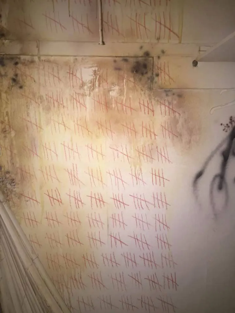 Onda su primijetili po&scaron;arani zid.