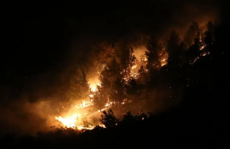 Požar kod Skradina opasno se približio kućama