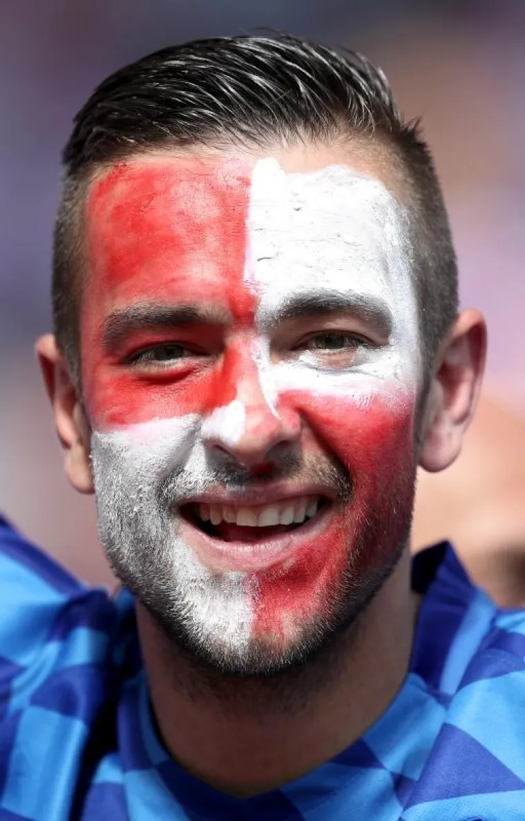 LUDILO NA TRIBINAMA: Pogledajte atmosferu koju su stvorili hrvatski navijači