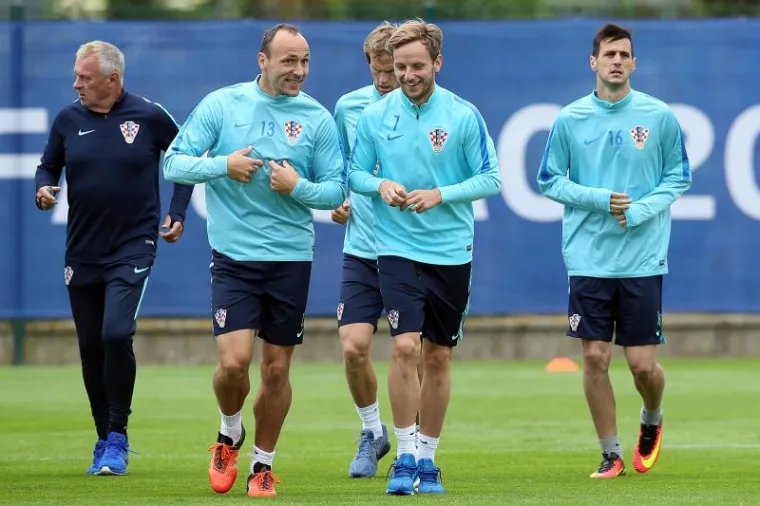 PRIPREME: Hrvatska nogometna reprezentacija odradila je trening u Deauvilleu