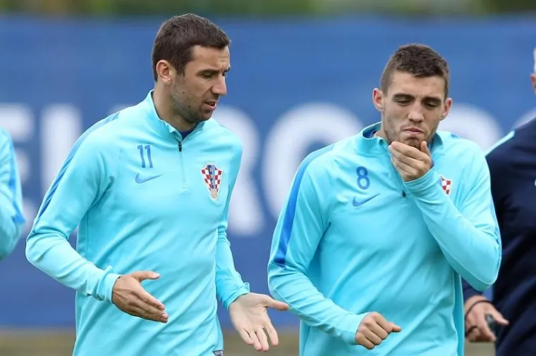PRIPREME: Hrvatska nogometna reprezentacija odradila je trening u Deauvilleu