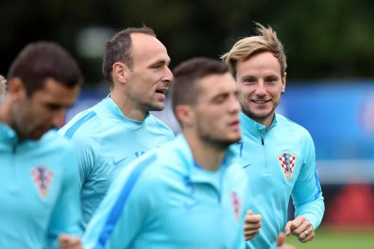 PRIPREME: Hrvatska nogometna reprezentacija odradila je trening u Deauvilleu
