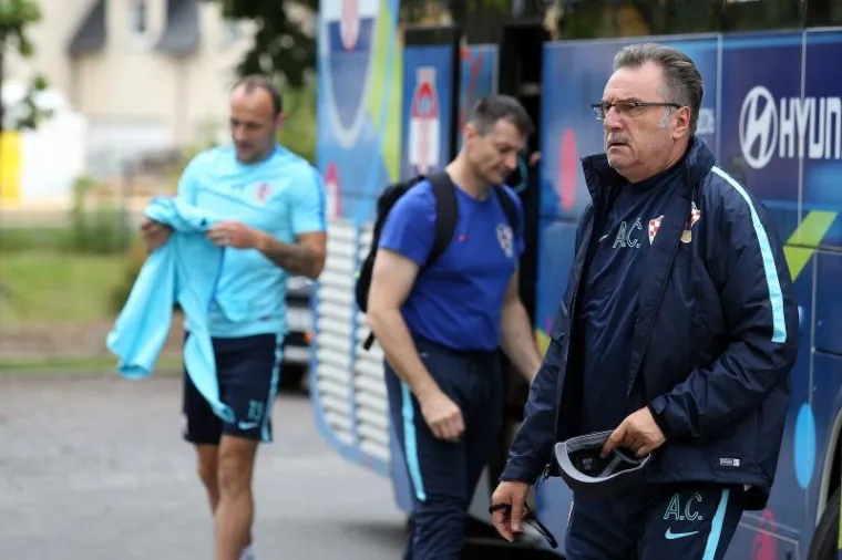 PRIPREME: Hrvatska nogometna reprezentacija odradila je trening u Deauvilleu