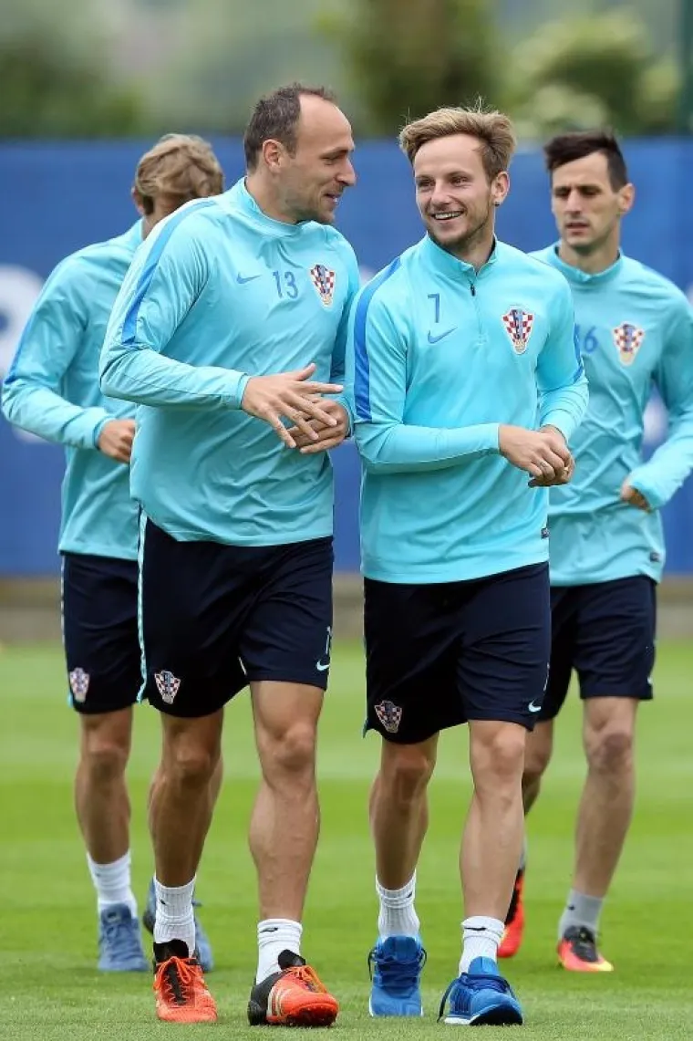 PRIPREME: Hrvatska nogometna reprezentacija odradila je trening u Deauvilleu