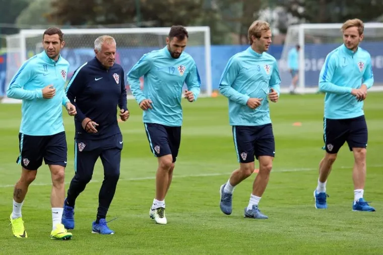 PRIPREME: Hrvatska nogometna reprezentacija odradila je trening u Deauvilleu