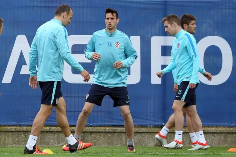 PRIPREME: Hrvatska nogometna reprezentacija odradila je trening u Deauvilleu