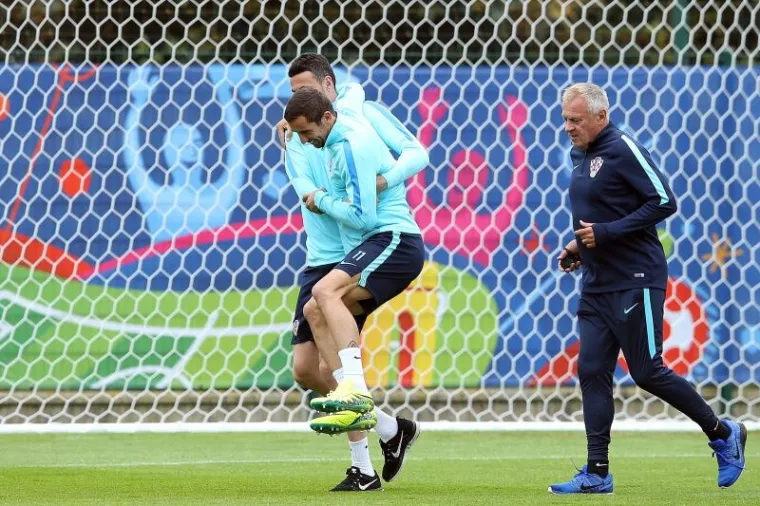 PRIPREME: Hrvatska nogometna reprezentacija odradila je trening u Deauvilleu