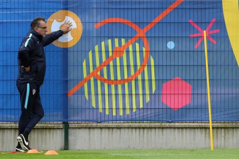 PRIPREME: Hrvatska nogometna reprezentacija odradila je trening u Deauvilleu