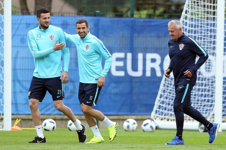 PRIPREME: Hrvatska nogometna reprezentacija odradila je trening u Deauvilleu