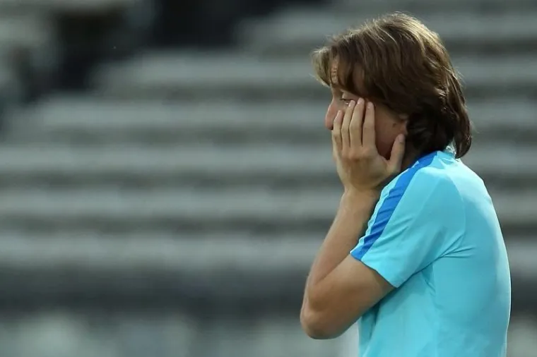 Modrić je propustio trening uoči &Scaron;panjolske.