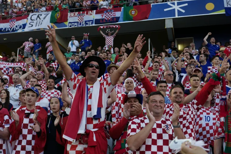 Hrvatska - Portugal, navijači