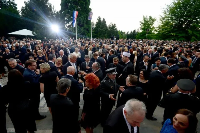 Svečani prijem u povodu 25. godi&scaron;njice hrvatske državnosti