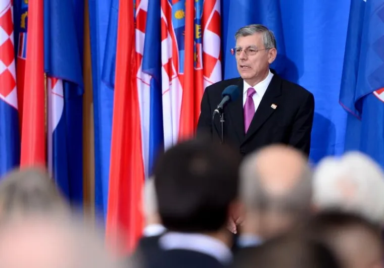 Svečani prijem u povodu 25. godi&scaron;njice hrvatske državnosti