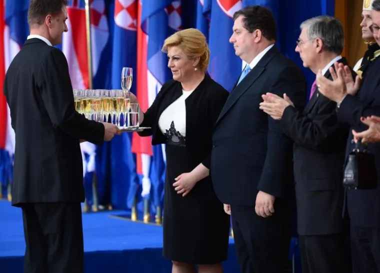 Svečani prijem u povodu 25. godi&scaron;njice hrvatske državnosti