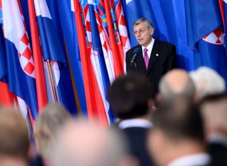 Svečani prijem u povodu 25. godi&scaron;njice hrvatske državnosti