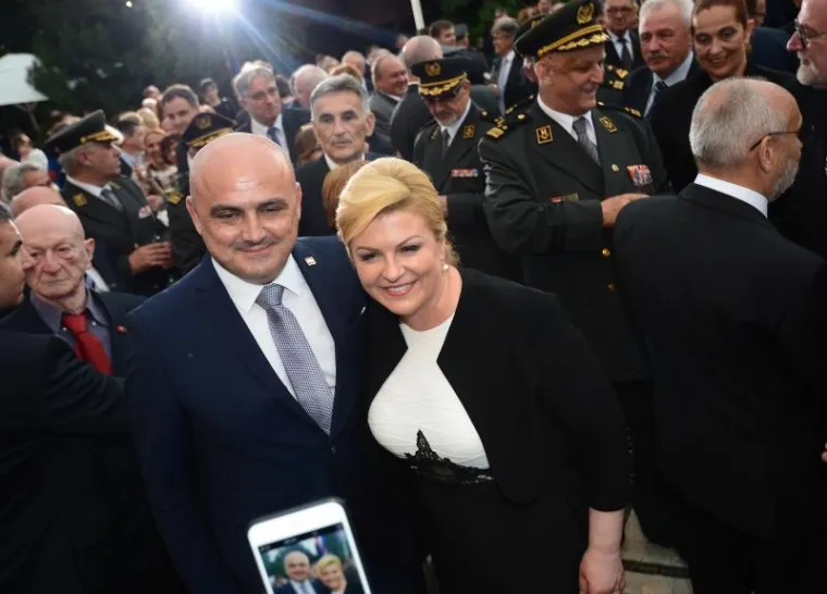 Svečani prijem u povodu 25. godi&scaron;njice hrvatske državnosti