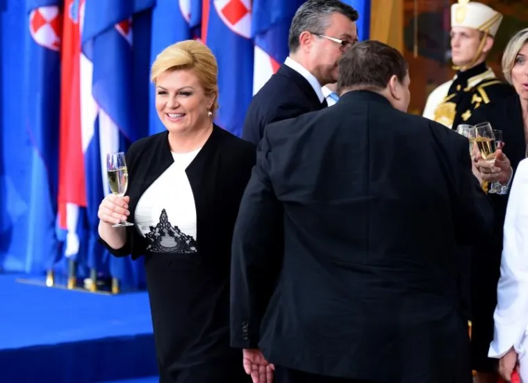 Svečani prijem u povodu 25. godi&scaron;njice hrvatske državnosti