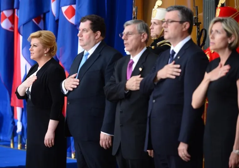 Svečani prijem u povodu 25. godi&scaron;njice hrvatske državnosti