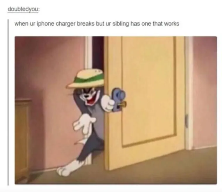 Sve njihovo je zapravo va&scaron;e. Ovako izgledate kada vam se pokvari punjač za mobitel, ali oni imaju isti koji jo&scaron; uvijek radi.