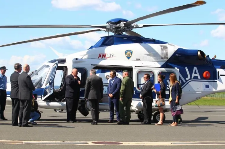 MUP-u stigao novi helikopter za nadzor granice
