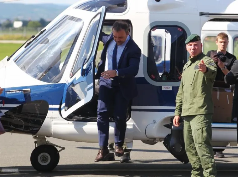 MUP-u stigao novi helikopter za nadzor granice